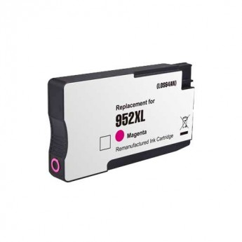 Remanufactured HP HP 952XL Magenta (L0S64AN) Magenta Inkjet Cartridge (Made in North America; TAA Compliant)