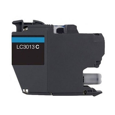 Compatible Brother LC-3013C (LC3013C) Cyan Inkjet Cartridge