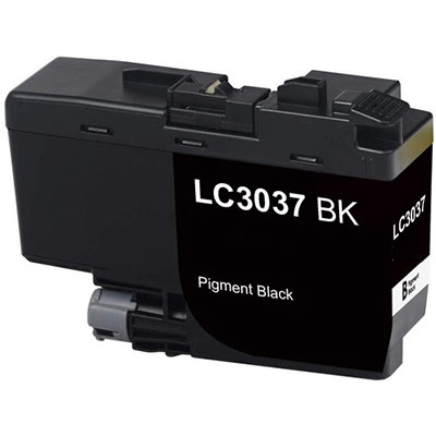 Compatible Brother LC-3037BK (LC3037 BK) Black Inkjet Cartridge