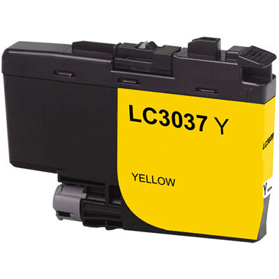 Compatible Brother LC-3037Y (LC3037) Yellow Inkjet Cartridge