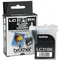 Brother LC-31BK OEM originales Cartucho de tinta