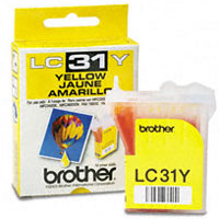 Brother LC31Y Yellow InkJet Cartridge