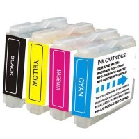 Brother LC51BK / LC51C / LC51M / LC51Y Compatible InkJet Cartridge Multipack