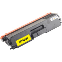 Compatible Brother TN-336Y (TN336Y) Yellow Laser Toner Cartridge (Made in North America; TAA Compliant)