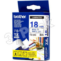 Brother TZ243 (Brother TZ-243) P-Touch Tapes (3/Pack)