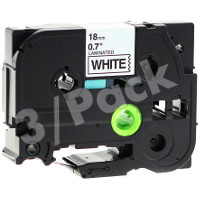 Brother TZe241 / TZe-241 Compatible P-Touch Label Tapes (3/Pack)
