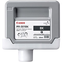 Canon PFI-301BK OEM originales Cartucho de tinta