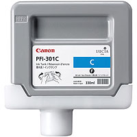Canon 1487B001AA (Canon PFI-301C) InkJet Cartridge