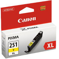 Canon 6451B001 (Canon CLI-251XLY) InkJet Cartridge