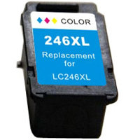 Remanufactured Canon CL-246XL (8280B001) Multicolor Inkjet Cartridge (Made in North America; TAA Compliant)