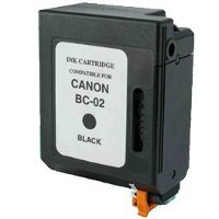 Canon BC-02 Black Professionally Remanufactured BubbleJet Printhead Inkjet Cartridges