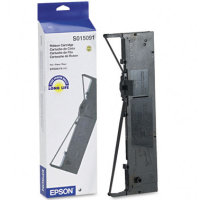 Epson S015091 Black Printer Ribbons (6/Box)