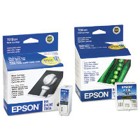 Epson T013201 Black & T014201 Color InkJet Cartridges
