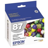 Epson T087020 Gloss Optimizer InkJet Cartridge
