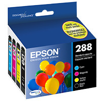 Epson T288120-BCS Inkjet Cartridge Value Pack