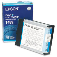 Epson T489011 Cyan / Light Cyan InkJet Cartridge