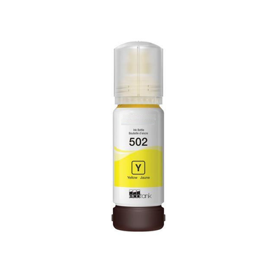 Remanufactured Epson T502 Yellow (T502) Yellow Ink Bottles