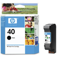 Hewlett Packard HP 51640A (HP 40) Black Inkjet Cartridge