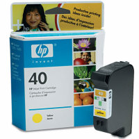 Hewlett Packard HP 51640Y (HP 40) Yellow Inkjet Cartridge