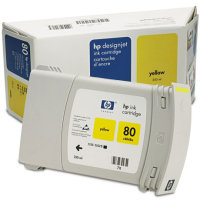 Hewlett Packard HP C4848A (HP 80) High Capacity Yellow Inkjet Cartridge