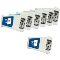 Hewlett Packard HP C4940A / C4941A / C4942A / C4943A / C4944A / C4945A Remanufactured InkJet Cartridge MultiPack.Get 1 C4940A for FREE!
