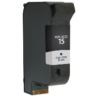 Remanufactured HP HP 15 (C6615A) Black Inkjet Cartridge (Made in North America; TAA Compliant)