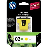 Hewlett Packard HP C8732WN / HP 02XL Yellow InkJet Cartridge
