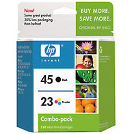 Hewlett Packard HP C8790FN (HP 45/23) InkJet Cartridge Combo Pack