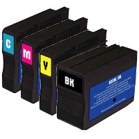 Hewlett Packard HP CN053AN / CN054AN / CN055AN / CN056AN (HP 932XL / 933XL) Remanufactured InkJet Cartridge Set