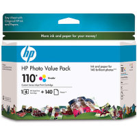 Hewlett Packard HP Q8700BN (HP 110 Photo Value Pack) InkJet Cartridge Value Pack
