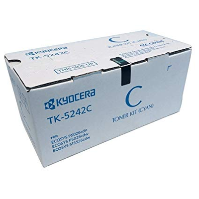OEM Kyocera Mita TK-5242C Cyan Laser Toner Cartridge