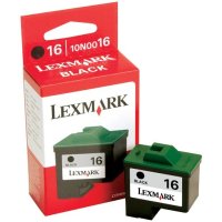 Lexmark 10N0016 (Lexmark #16) Black Inkjet Cartridge