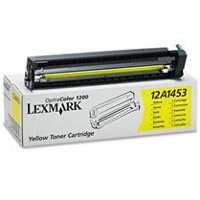Lexmark 12A1453 Yellow Laser Toner Cartridge