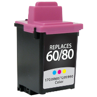 Lexmark 12A1980 / Lexmark #80 Replacement InkJet Cartridge