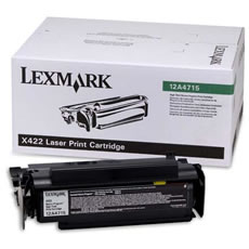 Lexmark 12A4715 High Capacity Black Laser Toner Cartridge
