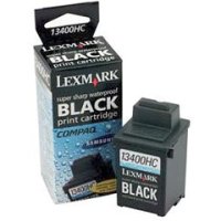 Lexmark 13400HC black super-sharp waterproof inkjet cartridge