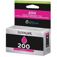 Lexmark # 200 Magenta OEM originales Cartucho de tinta