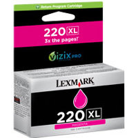 Lexmark # 200XL Magenta OEM originales Cartucho de tinta