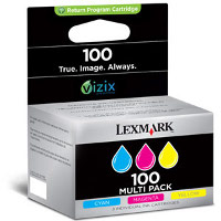 Lexmark 14N0684 (Lexmark #100XL) InkJet Cartridge Value Pack