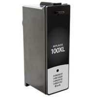 Lexmark 14N1053 / Lexmark 100XL Black Replacement InkJet Cartridge