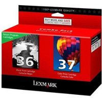 Lexmark 18C2229 (Lexmark Twin-Pack #36, #37) InkJet Cartridges