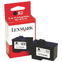 Lexmark 18L0032 (Lexmark #82) Black Inkjet Cartridge