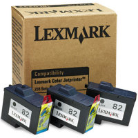 Lexmark 18L0232 (Lexmark Tri-Pack #82) Black Standart Capacity Inkjet Cartridges