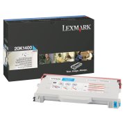 Lexmark 20K1400 High Capacity Cyan Laser Toner Cartridge