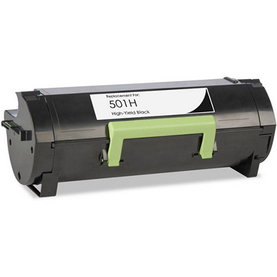 Compatible Lexmark Lexmark 501H (50F1H00) Black Laser Toner Cartridge (Made in North America; TAA Compliant)