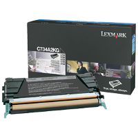 Lexmark C734A2KG OEM originales Cartucho de tóner láser