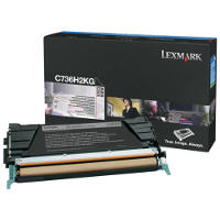 Lexmark C736H2KG Laser Toner Cartridge