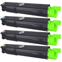 Okidata 43459301 / 43459302 / 43459303 / 43459304 Compatible Laser Toner Cartridge Set