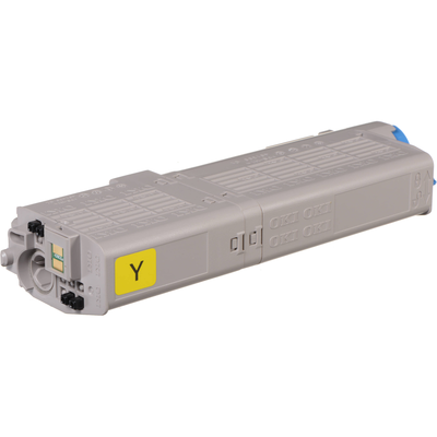 Compatible Okidata 46490601 Yellow Laser Toner Cartridge