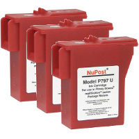 Pitney Bowes® 797-0 Compatible InkJet Cartridges (3/Pack)